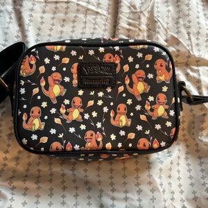 Rare and discontinued ✨ Loungefly Pokémon Charmander Floral Crossbody Bag